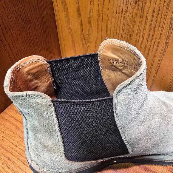 Astorflex Bitflex Italy Mens Tan/Brown Suede Crepe Sole Chelsea Boots Size 44 - Picture 14 of 15
